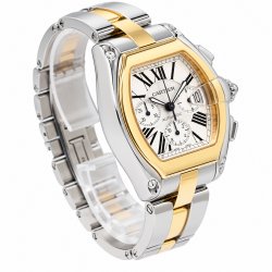 Cartier Roadster XL 43X48 W62027Z1 Two-Tone Watch